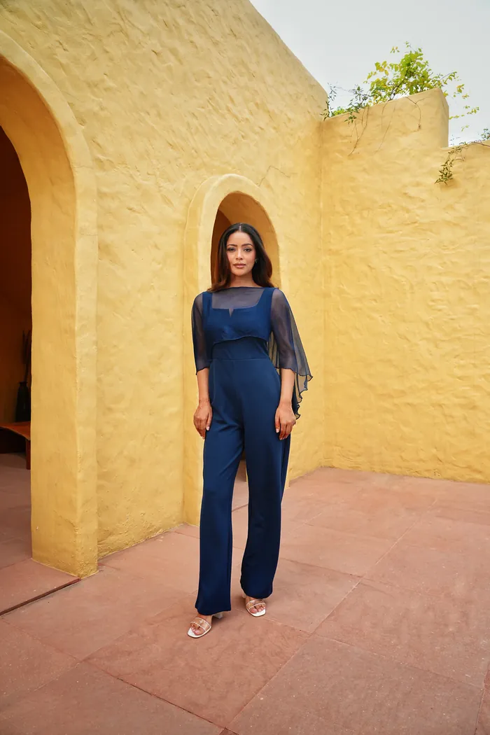 Midnight Iris Jumpsuit